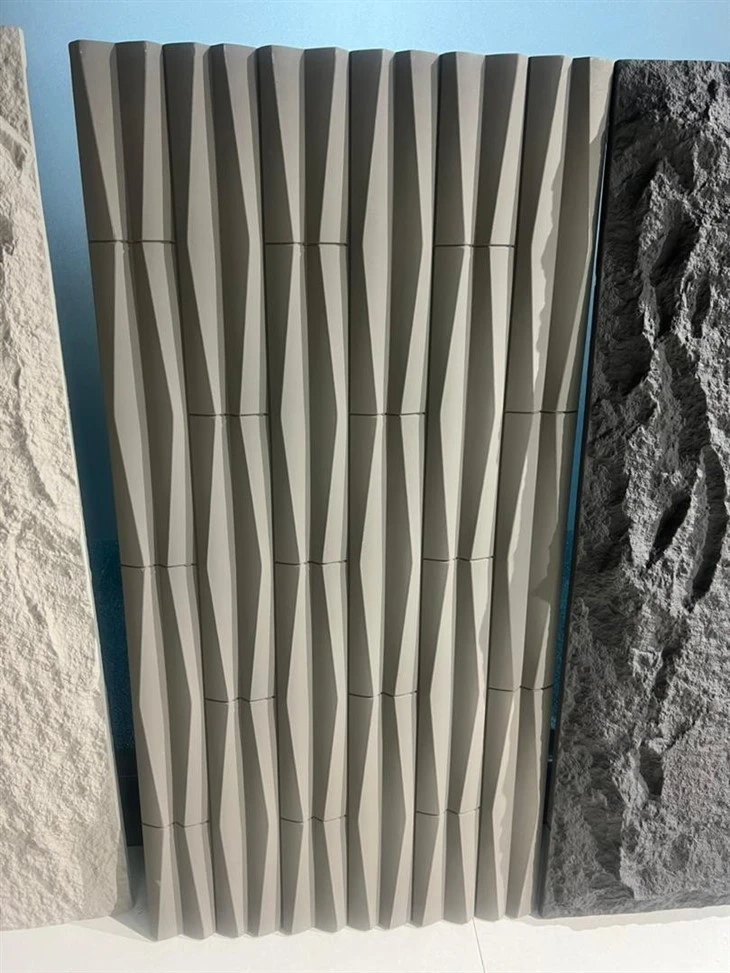 Fireproof Mushroom Face PU Stone Tile
