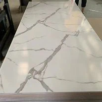 Panel de lámina de mármol Uv de Pvc decorativo interior