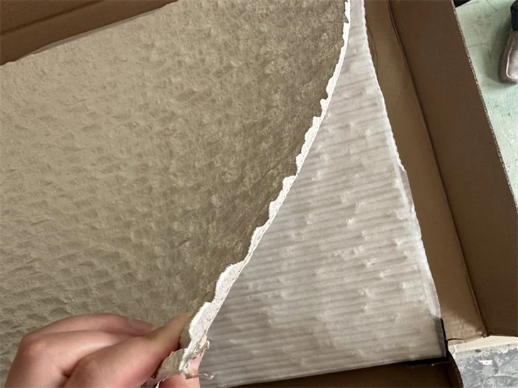 Piedra de pared de material de arcilla modificada